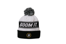 Load image into Gallery viewer, BOOM IT KNIT POM BEANIE