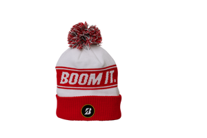 BOOM IT KNIT POM BEANIE