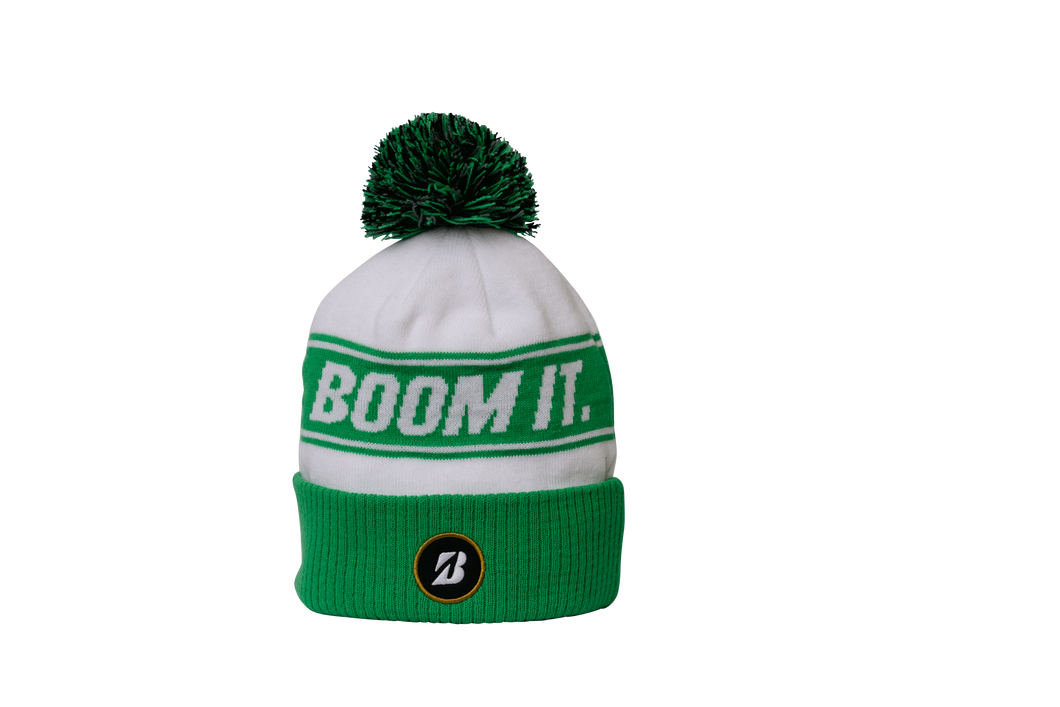 BOOM IT KNIT POM BEANIE